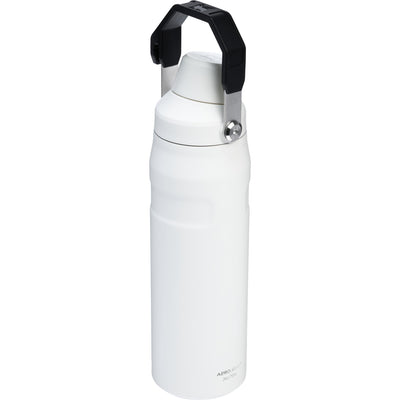 Garrafa Térmica Stanley Aerolight™ Fast Flow 710 ml Chalk, vista frontal com tampa fechada, foto 77 de 141