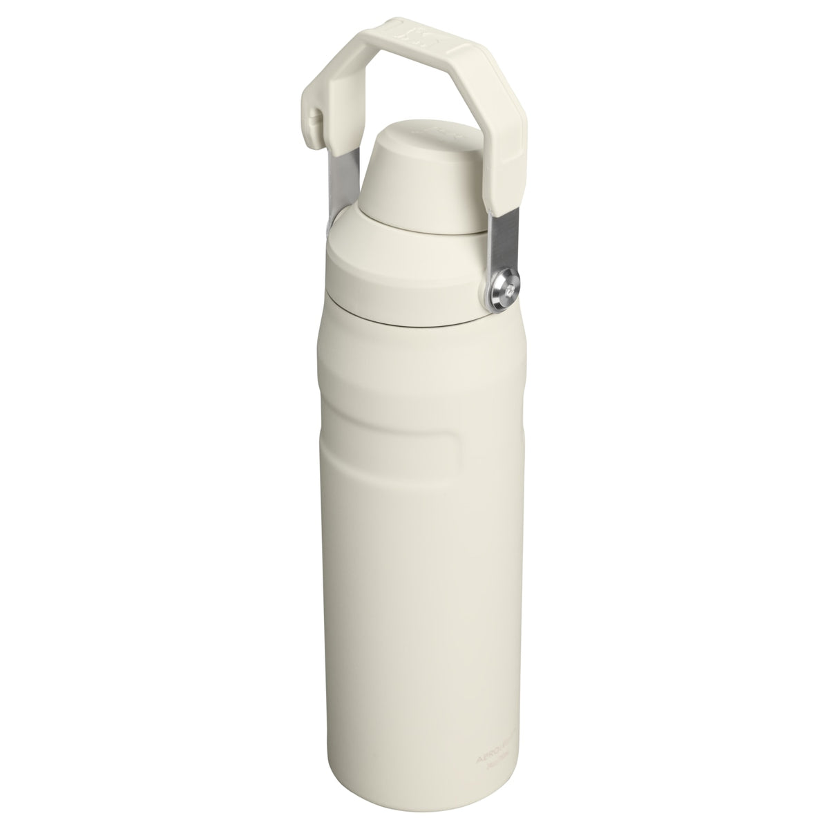 Garrafa Térmica Stanley Aerolight™ Fast Flow 710 ml Cream, vista frontal com tampa fechada, foto 88 de 141
