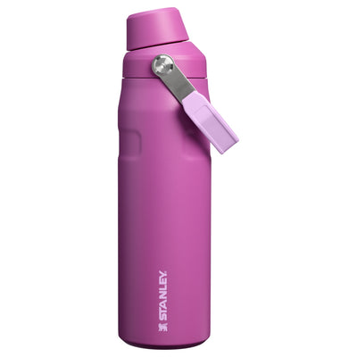 Garrafa Térmica Stanley Aerolight™ Fast Flow 710 ml Dark Blossom, vista frontal com tampa fechada