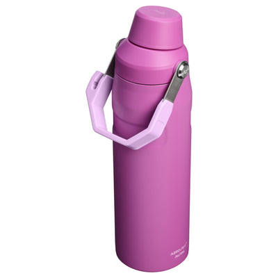 Garrafa Térmica Stanley Aerolight™ Fast Flow 710 ml Dark Blossom, vista frontal com tampa fechada, foto 61 de 141