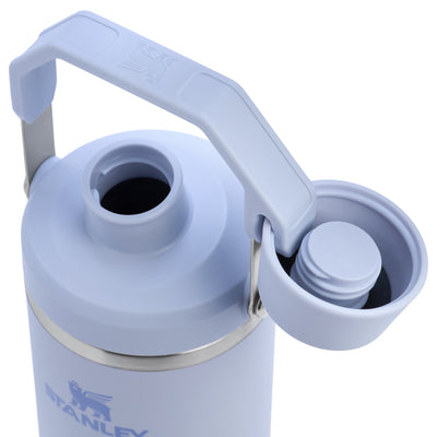 Garrafa Térmica Stanley Aerolight™ Fast Flow 710 ml Dew Drop, com a tampa aberta