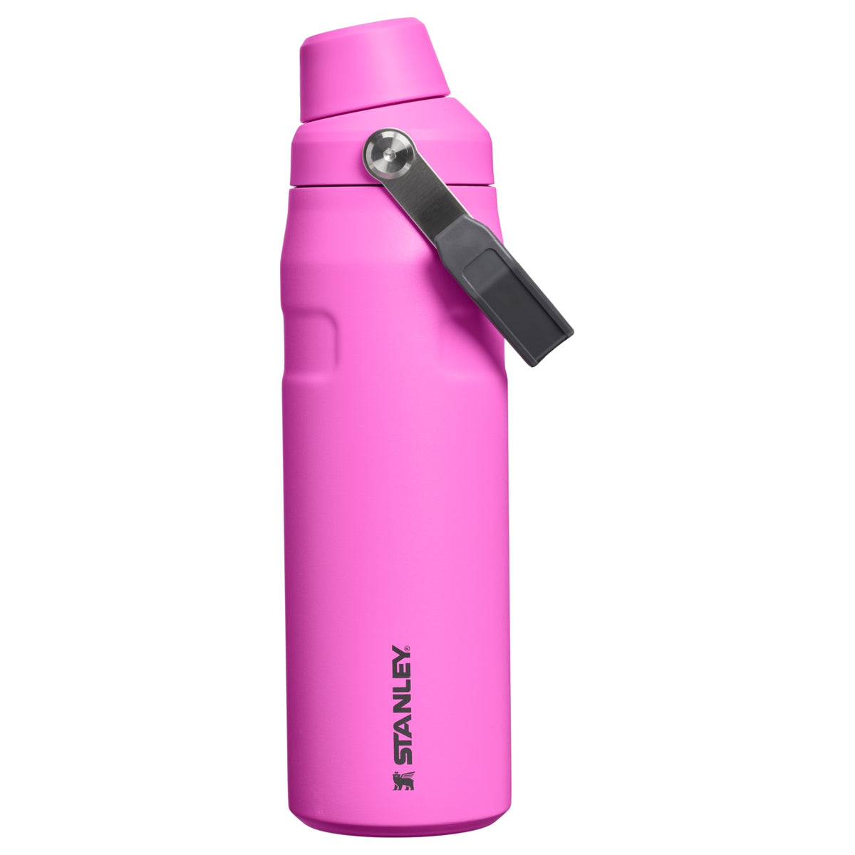 Garrafa Térmica Stanley Aerolight™ Fast Flow 710 ml Hot Pink, vista frontal com tampa fechada