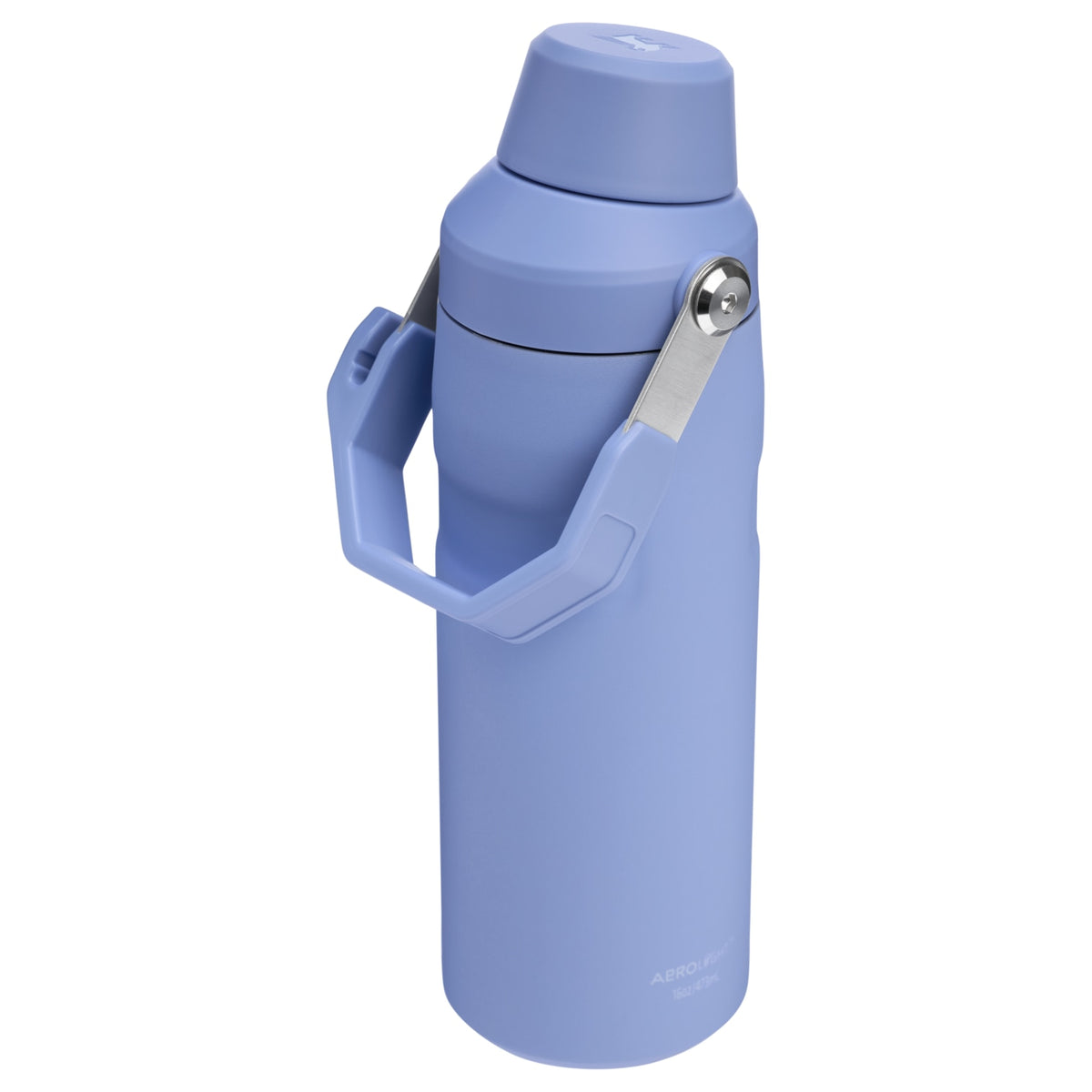 Garrafa Térmica Stanley Aerolight™ Fast Flow 710 ml Hydrangea, vista frontal com tampa fechada, foto 91 de 141