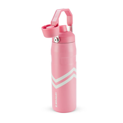 Garrafa Térmica Stanley Aerolight™ Fast Flow 710 ml Plumeria Chevron, com a tampa aberta, foto 127 de 141