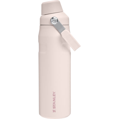 Garrafa Térmica Stanley Aerolight™ Fast Flow 710 ml Rose Quartz, vista frontal com tampa fechada