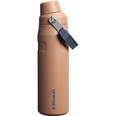 Garrafa Térmica Stanley Aerolight™ Fast Flow 710 ml Toast, vista frontal com tampa fechada