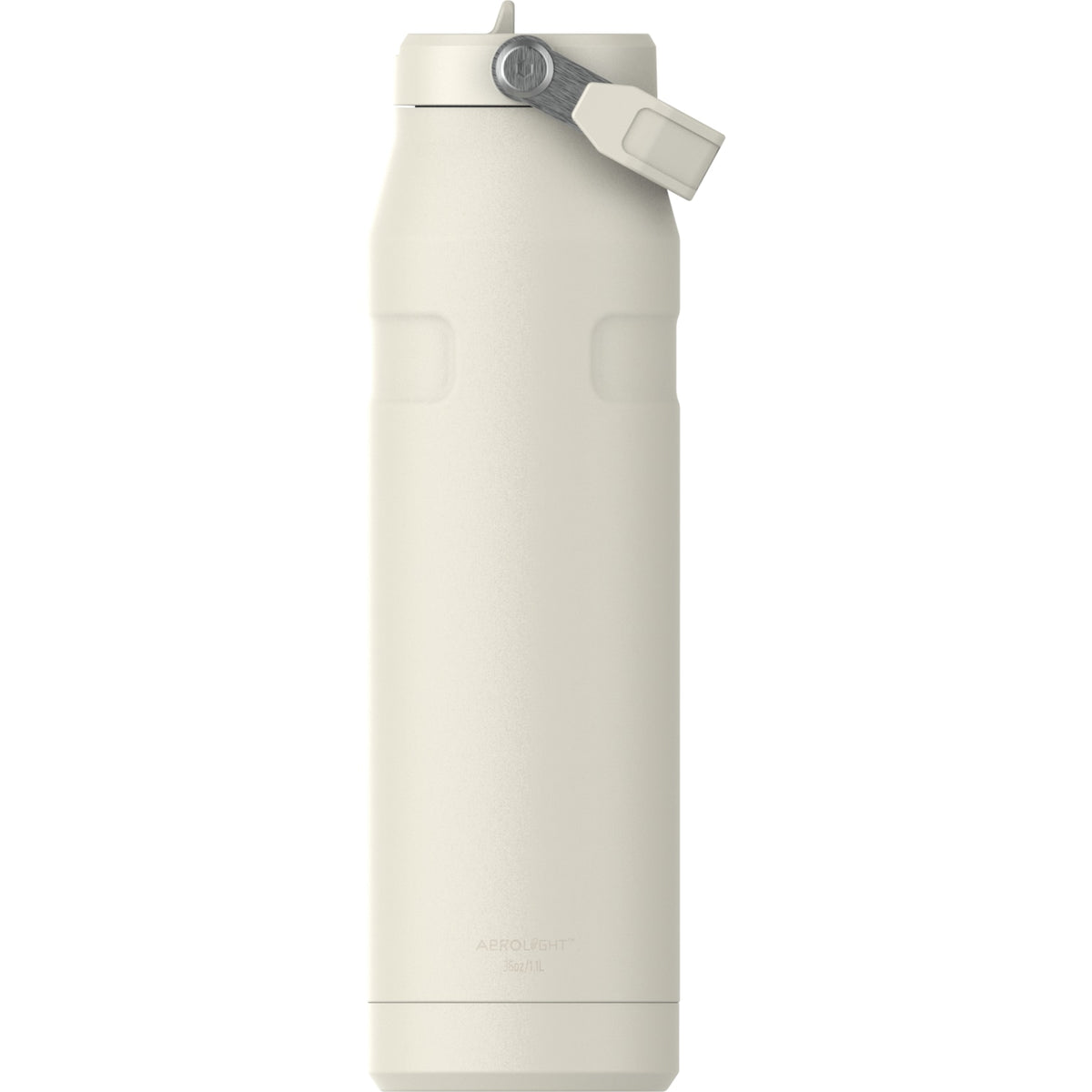 Garrafa Térmica Stanley Aerolight™ Flip Straw 1,1 L Cream, vista frontal com tampa fechada, foto 45 de 45
