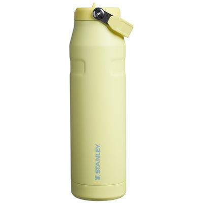 Garrafa Térmica Stanley Aerolight™ Flip Straw 1,1 L Pomelo, vista frontal com tampa fechada