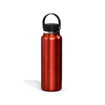 Garrafa Térmica Tuyo 1200 ml Ferrugem Metálico, vista frontal com tampa fechada, foto 88 de 92