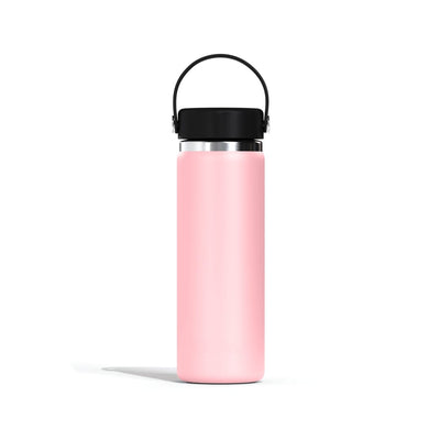 Garrafa Térmica Tuyo 600 ml Rosa bebê, vista frontal com tampa fechada, foto 47 de 87