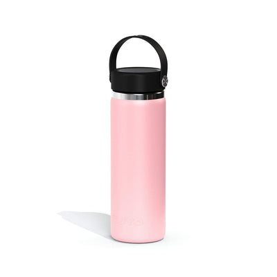 Garrafa Térmica Tuyo 600 ml Rosa bebê, vista frontal com tampa fechada, foto 48 de 87