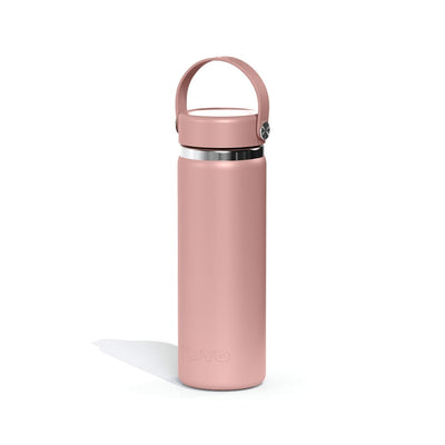 Garrafa Térmica Tuyo 600 ml Rosa Taupe, vista frontal com tampa fechada, foto 8 de 87