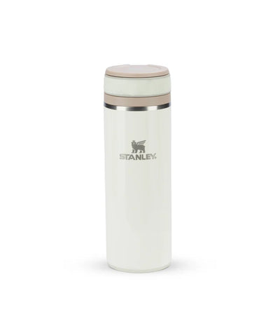 Garrafa térmica Twist Flip Stanley 354ml na cor Cream Gloss