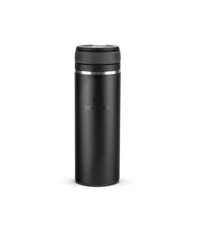 Garrafa térmica Twist Flip Stanley 354ml na cor preta