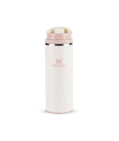 Garrafa térmica Twist Flip Stanley 354ml na cor Rose Quartz