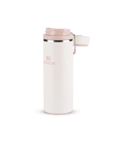 Garrafa térmica Twist Flip Stanley 354ml na cor Rose Quartz