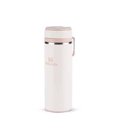 Garrafa térmica Twist Flip Stanley 354ml na cor Rose Quartz