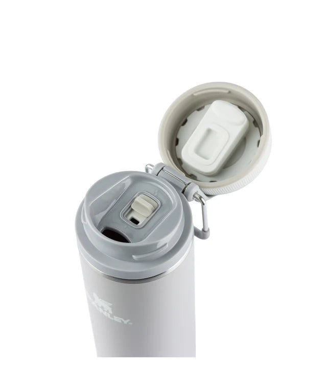Garrafa térmica Twist Flip Stanley na cor Ash