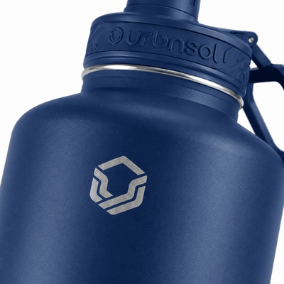 Garrafa térmica Urbnsol 1890ml na cor marinho