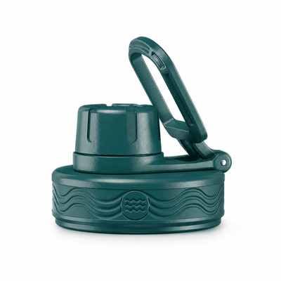 Garrafa térmica Urbnsol 1890ml na cor Verde Rubber