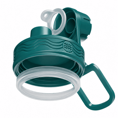 Garrafa térmica Urbnsol 1890ml na cor Verde Rubber