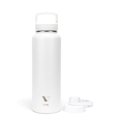 Garrafa Térmica Versity ColdKeeper 1200ml na cor Branca