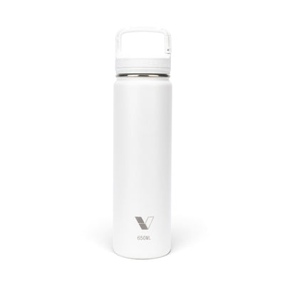 Garrafa Térmica Versity ColdKeeper 650ml na cor Branca