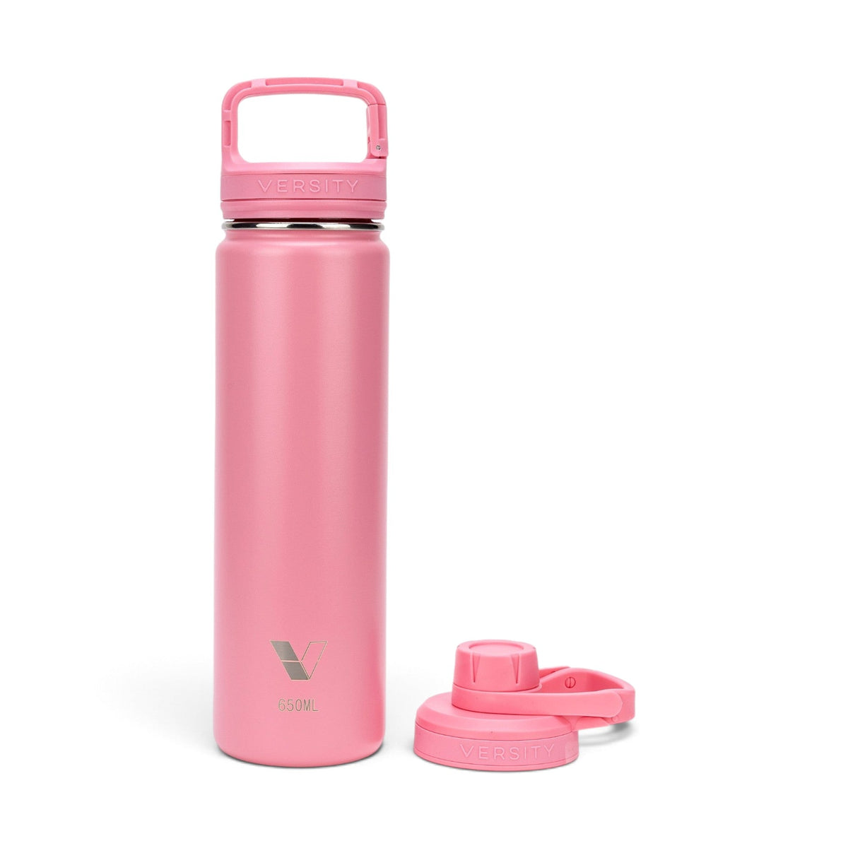 Garrafa Térmica Versity ColdKeeper 650ml na cor Rosa Chiclete