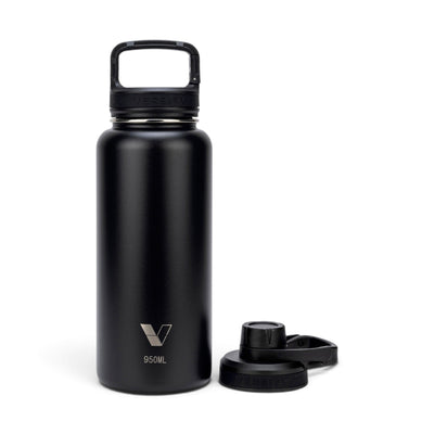 Garrafa Térmica Versity ColdKeeper 950ml na cor Preta
