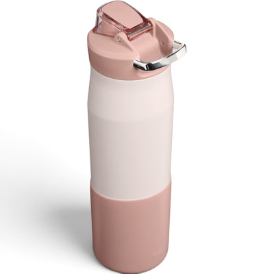 Garrafa Vitalize Tempo 710ml Stanley na cor Rose Quartz