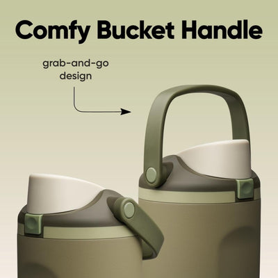 Garrafa Térmica Owala FreeSip Sway - 887ml com alça confortável e design "grab-and-go".