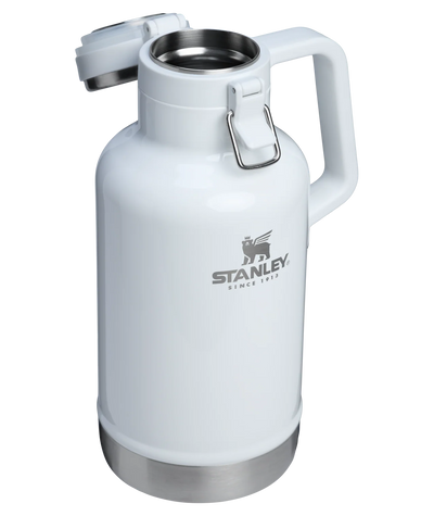 Growler Térmico Classic 1.9L Stanley em branco, ideal para conservação térmica.