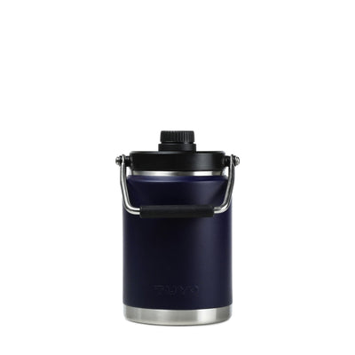 Growler Térmico Tuyo 2 L Azul Marinho, vista frontal com tampa fechada, foto 16 de 21