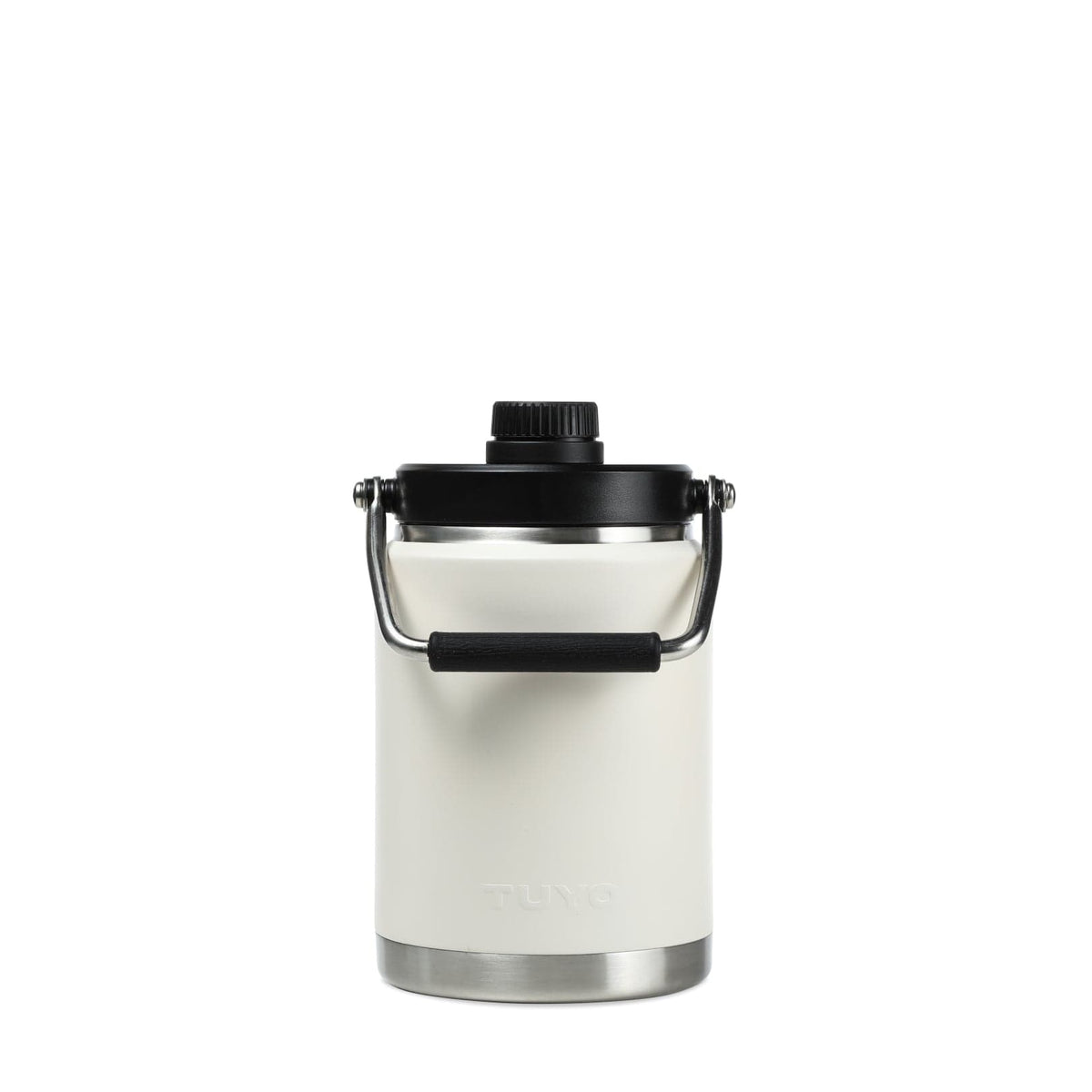 Growler Térmico Tuyo 2 L Off White, vista frontal com tampa fechada, foto 9 de 21