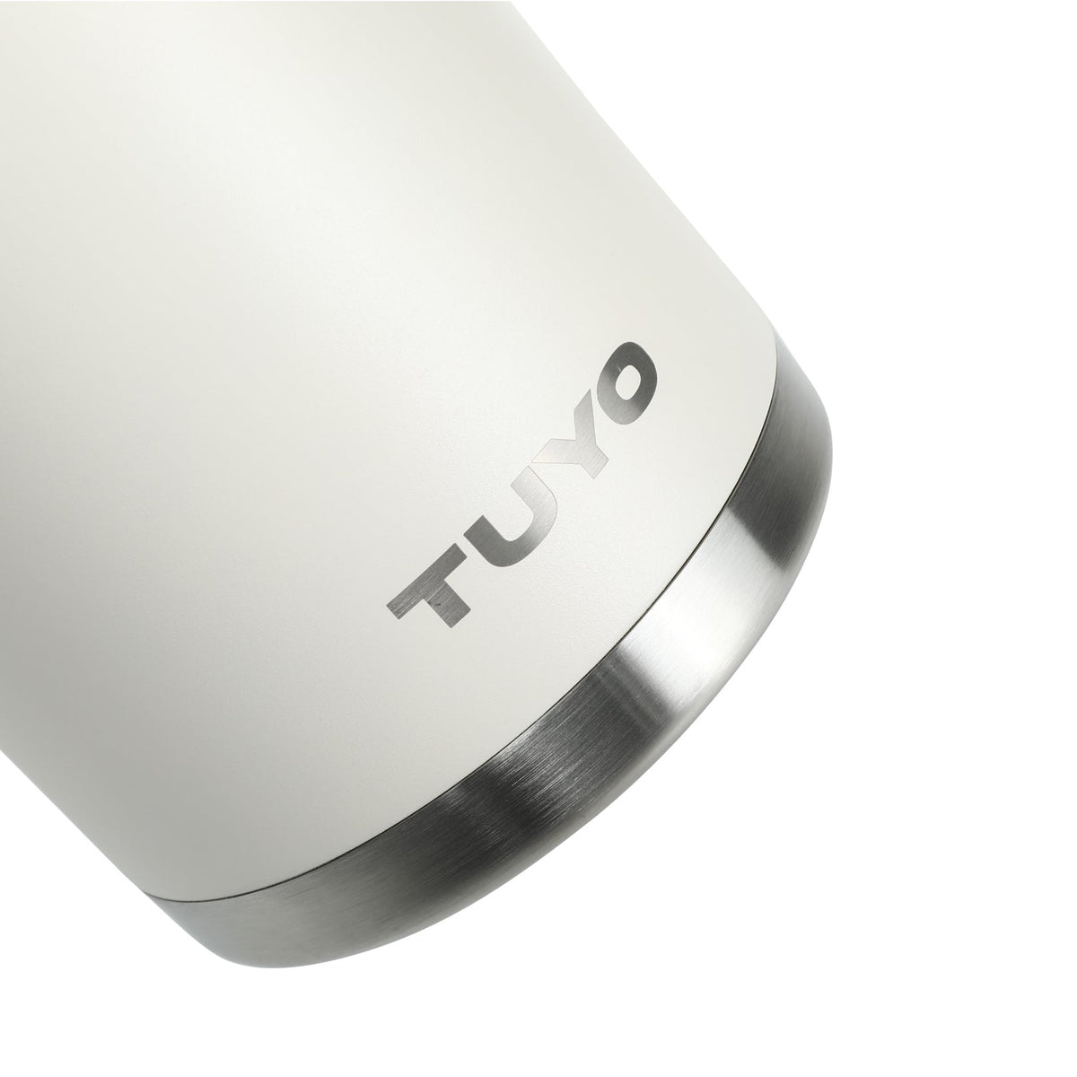 Growler Térmico Tuyo 2 L Off White, detalhe da tampa