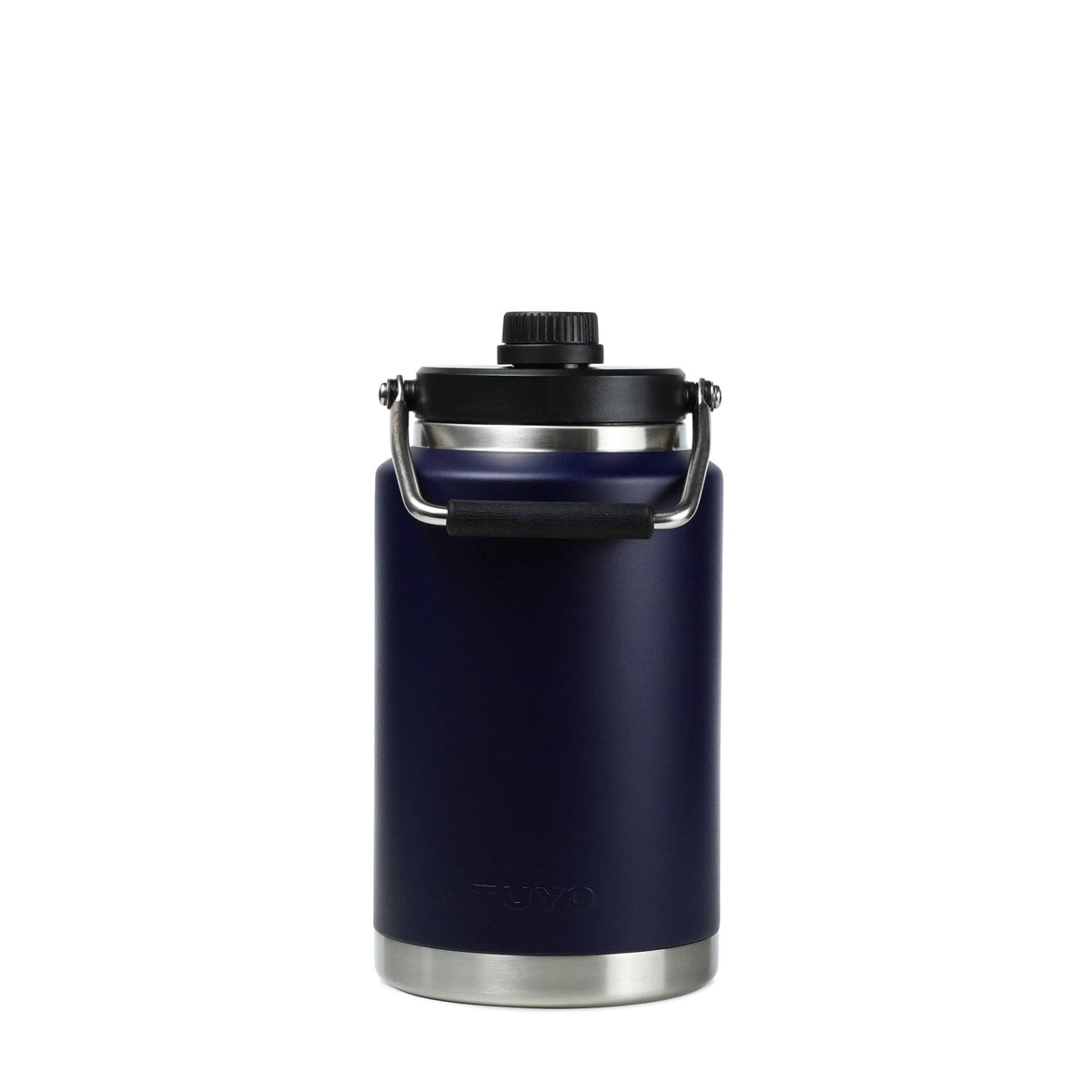 Growler Térmico Tuyo 4 L Azul Marinho, vista frontal com tampa fechada, foto 16 de 21