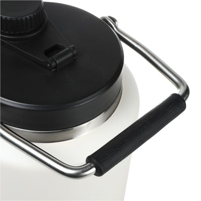 Growler Térmico Tuyo 4 L Off White, detalhe da alça