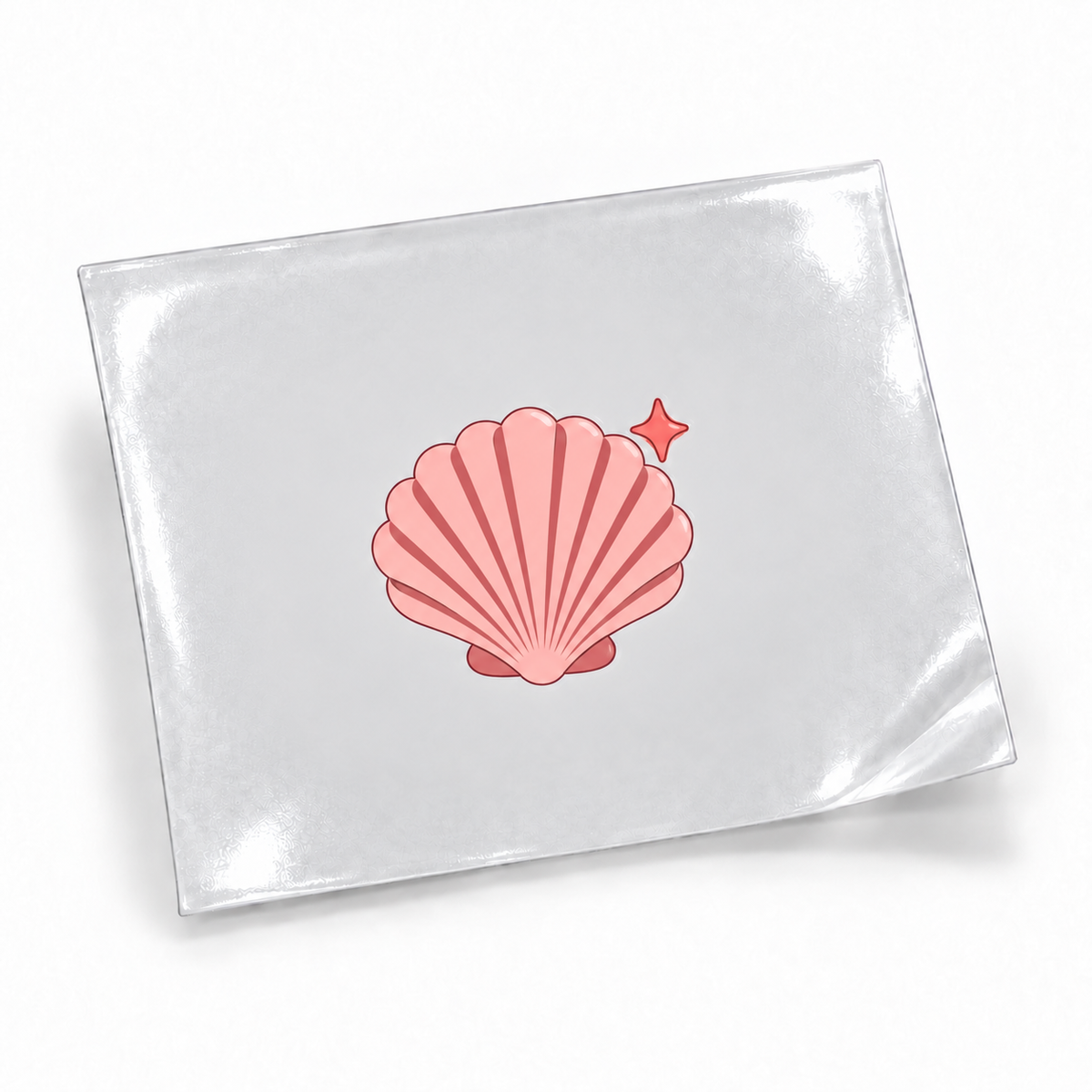 Ocean Blush 1 — conjunto — sticker UV DTF individual com verniz — apresentação