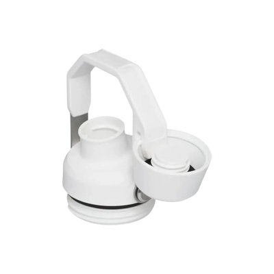 Tampa Aerolight Fast Flow, tampa de substituição para Stanley Aerolight™ com vedação segura e fechamento firme em branco.