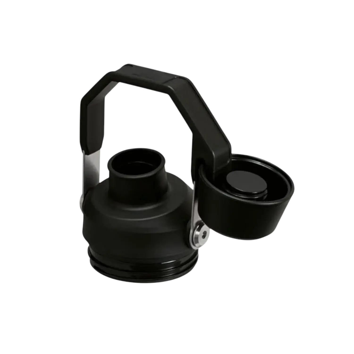 Tampa Aerolight Fast Flow preta, compatível com linha IceFlow e Flip Straw, vedação segura e encaixe perfeito. Ideal para uso diário.