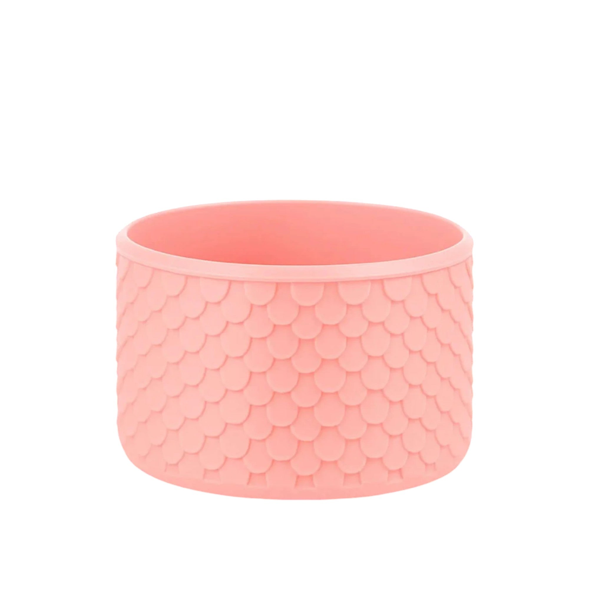 Capa de Silicone Sereia - Tamanho Original em silicone flexível e iridescente, proteção para copos e garrafas com design encantador.