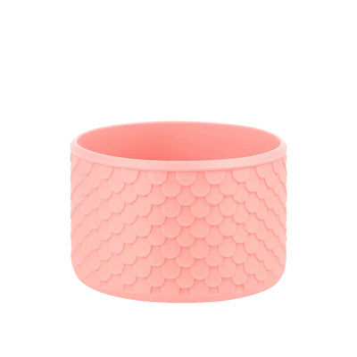 Capa de Silicone Sereia - Tamanho Original em silicone flexível e iridescente, proteção para copos e garrafas com design encantador.