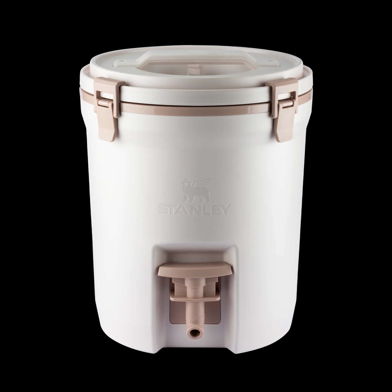 Jug Térmica Stanley 7,5L branca com torneira para bebidas em qualquer ocasião