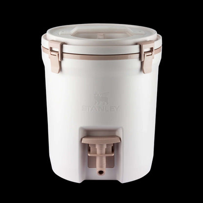 Jug Térmica Stanley 7,5L branca com torneira para bebidas em qualquer ocasião