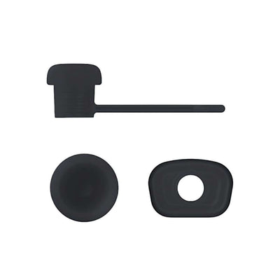Kit vedação para Copo Quencher Stanley - Todos os Tamanhos, silicone preto