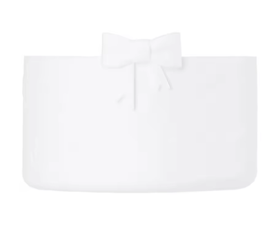Protetor de Silicone - Laços, proteção para garrafas térmicas, absorve impactos, evita amassados e ruídos, design elegante com laço.