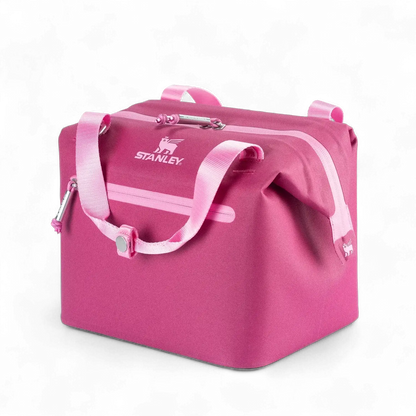 Lancheira Térmica Julienne Stanley | 7L rosa, design funcional e moderno, ideal para manter alimentos frescos até 12 horas.