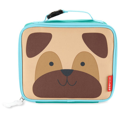 Lancheira Térmica Infantil Clássica Skip Hop Cachorro Pug, vista frontal