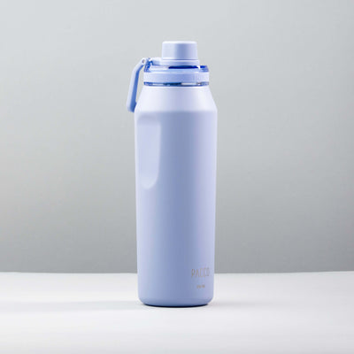 Garrafa Térmica PACCO Vyta 950ml em aço inoxidável com isolamento térmico, ideal para bebidas quentes e frias.