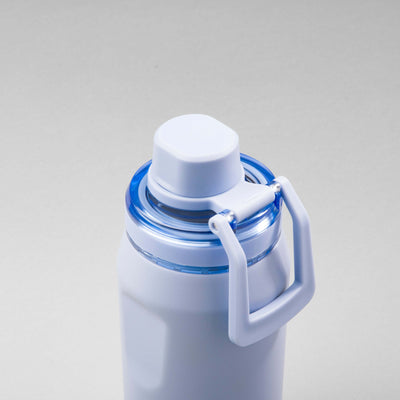 Tampa da Garrafa Térmica PACCO Vyta 350ml em aço inox, design moderno e ergonômico.